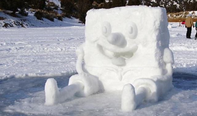 Snow-SpongeBob
